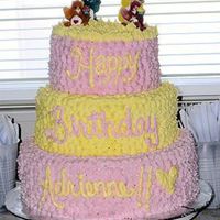 Adrienne's 3Rd Birthday This was my daughter, Adrienne's 3rd birthday cake. She LOVED it. We didn't want to do anything TOO spectacular, because I only...