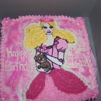 Princess Geneveve Cake My 1st attempt at FBCT =( It was hard !! I really didn't like how she turned out. Such is life. Oh I used cream cheese icing for the...