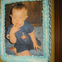 First Photo Cake 