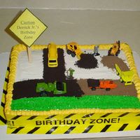 Construction Site Dirt was made of Oreo Cookies/Chocolate Grahamcrackers ground up.