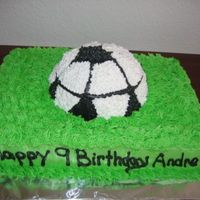 Soccar Kids Cake One of the easiest cake I have to make.