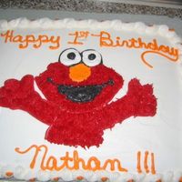 Elmo This was a fun cake to do.