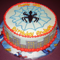 Spider Man Generic Spider Man Cake....this was fun to make. :)