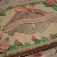 Silver Anniversary A request for "silver bells" on an anniversary cake.