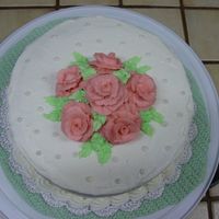 Finale Cake For Course Ii This is my finale cake for course II. By how I stressed over those roses!