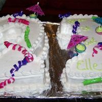 21St Birthday Carved numbers from 2 11 X 15 shets. Non-edible accents