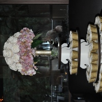 Wedding Cupcake Bouquet This was for my cousin's wedding. The picture almost doesn't do this justice. The lighting was dim, and most people did not even...