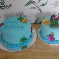 For My Birthday Luau Whimsical Bakehouse's Chocolate butter cake with cookies and cream filling with Toba Garrett's chocolate buttercream. Whimsical...