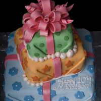 My First 3 Tier Cake! (For My Niece's 10Th) 