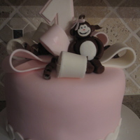 1St Birthday I made this cake for my daughter who turned one a couple of years back. This 8 inch round cake is decorated in pink fondant, that goes for...