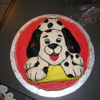 Puppy Cake! I did this cake for my niece's birthday. Although it is not perfect, she liked it a lot (she's two) and stuck her tongue out at...