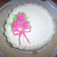 Course I Final Cake I finished the first course of cake class tonight. Roses are MUCH harder than I had thought. I had a heck of a time with them. All-in-all I...