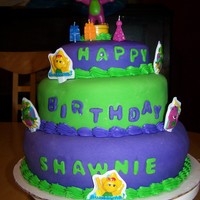 Barney i made this cake for a friend...