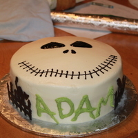 Jack Cake for a friend's son whose birthday is on halloween.