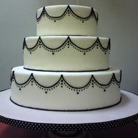 Maureen's Wedding Cake my version of an elisa strauss cake