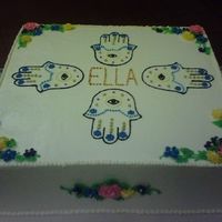 Ella's Cake I don't know what the hand with the eye means but this was the customers design. i just brought it to life.