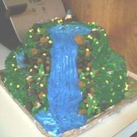 My Best Friends Cake Chocolate brownie cake with chocolate mousse filling and BC icing. The birds are fondant and so is the log, this pic I had to take with my...