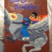 Harry Potter And The Prisoner Of Azkaban I just used the book as a guide and used buttercream