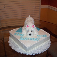 Westie Cake 