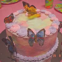 Butterfly Birthday Cake I got the inspiration for this from a cake I found here by Lindakbh - thank you. This was for my daughter's 6th birthday - she wanted...