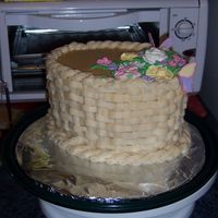 Basketweave first time doing basketweave....