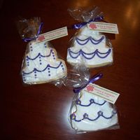 Wedding Cake Cookies 