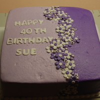 40Th Purple Birthday thanks to all the cc community for sharing their photos and giving everyone a chance to see and try to make similar cakes of their own.