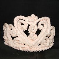 Cake Topper made out of frosting