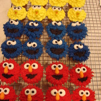 Sesame Street Cupcakes 