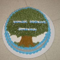 Family Tree My mother in law is very active in researcing genealogy, so this was my idea for a family tree cake... But there's not much room for...