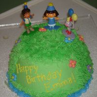 Birthday Dora I made this for my daughter's 4th birthday. It's supposed to the The Highest Hill from an episode that she loves.