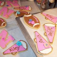 Nebraska Football Fanatic Some of you gave me some ideas for the baby shower cookies I wanted to make and send to my neice for her baby shower this weekend. This is...
