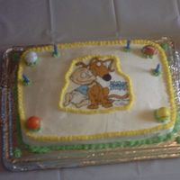 Rugrats Made of bc with an edible image of the rugrats.