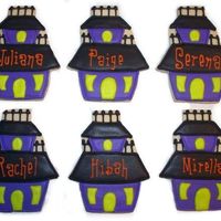 Haunted House Cookies 