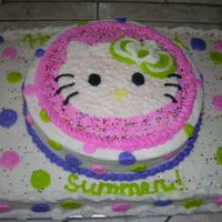 "hello Kitty" I got the idea for the polka dots from one of the "Party Plates." Reminds me of when I used to love "Hello Kitty" as a...