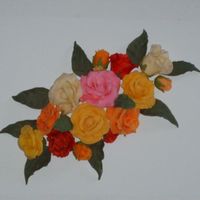 Fondant/gumpaste Roses I found these Fondant /Gumpaste roses I made a long time ago....decided to take a picture! It is one of my favorite things to do with...