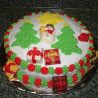 Christmas Cake For Family This is the cake I took for the Family.