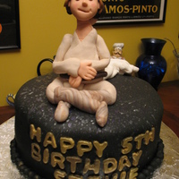 Shared Star Wars Birthday party for brother ans sister, made luke on one side and leia on the other