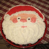 Santa Cupcake Cake 