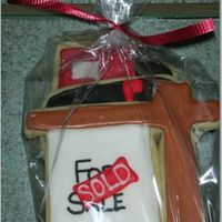 New House First time decorating cookies - it went great! Don't have a good pic of all of them, but there's the "for sale" sign, a...