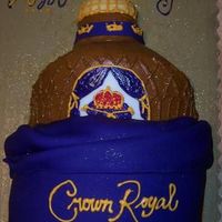 Crown Royal Bottle 