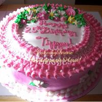 Tiffany bc/royal icing flowers