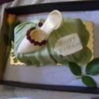 My First Gumpaste Shoe This is my first attempt at the gumpaste shoe. Special big THANK YOU to boonenati for the template and step by step tutorial...Hats of to...