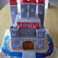 Boys Castle Castle cake for a boy