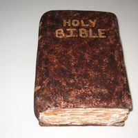 Bible This was for my husband's birthday. He is the associate pastor at our church and so I thought this was appropiate. Thanks missjane for...