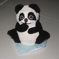 Panda Bear My first time using this pan. I left the baking core in it and it made it much harder to frost the bottom then I thought. Next time I will...