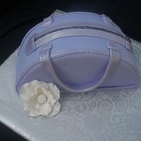 Purple Purse My first purse cake. I was just playing around with it.
