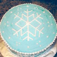 Snowflake I made this for a bake sale at our church. It was bought twice! :) One lady liked it so much she asked the lady that originally purchased...