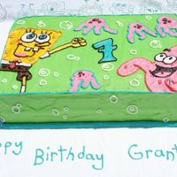 Spongebob Squarepants This was for my son's 7th birthday