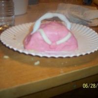 Purse purse cake done by my 11yo daughter. she was so proud of her first ever cake as was I. thanks for looking.
